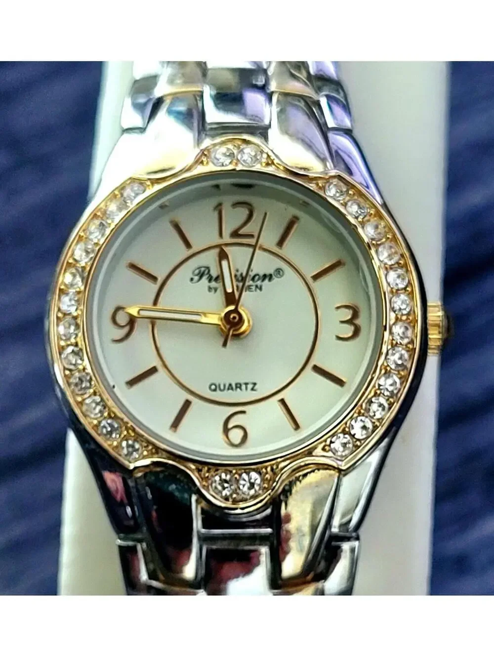 Rare Gruen Precision Diamond Collection Womans‎ Watch In Box